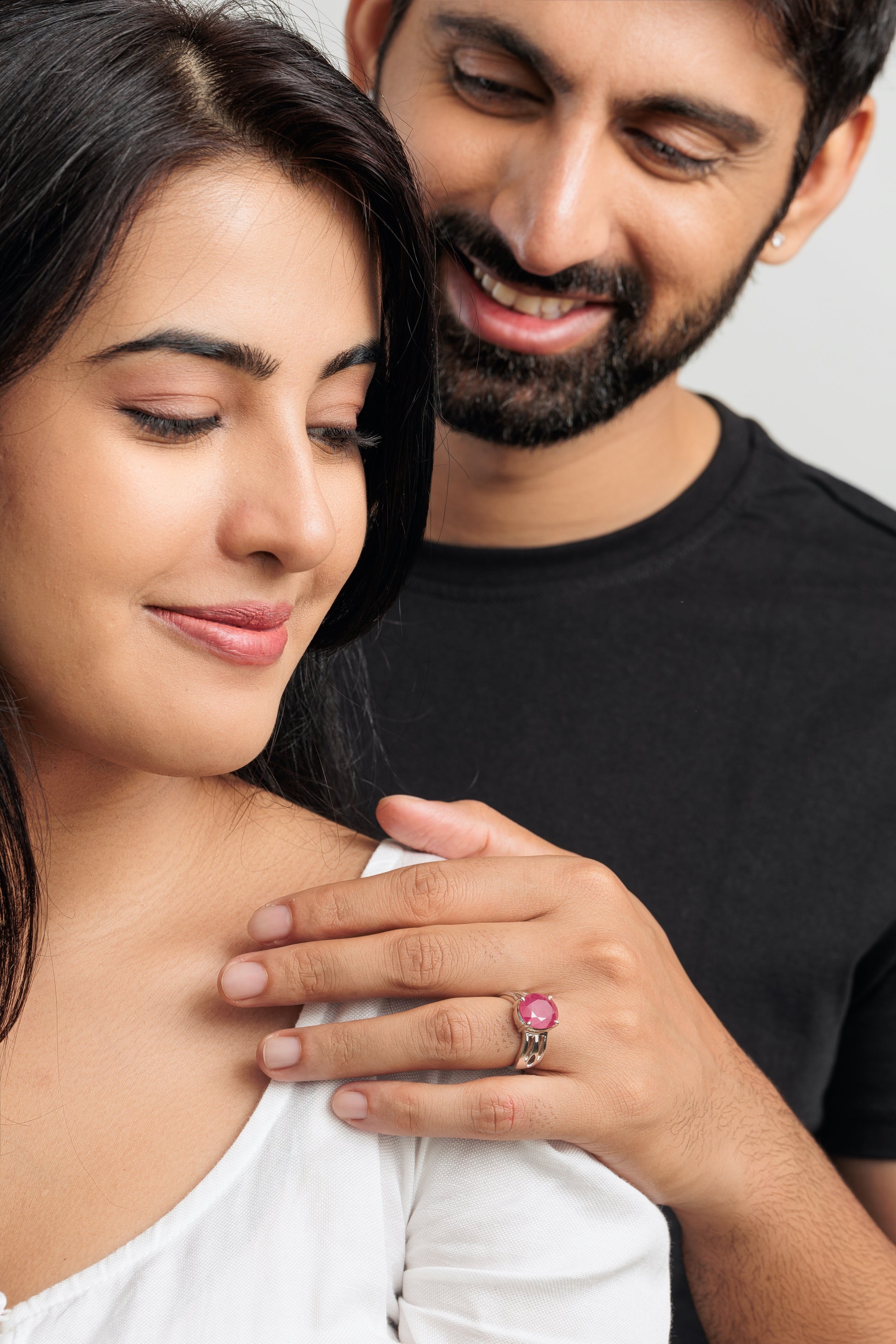 Vintage Ruby (Manik) Ring in 925 Sterling Silver - #1244N4 - Myra