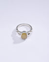 Classic Yellow Sapphire (Pukhraj) Ring in 925 Sterling Silver – #1245B - Myra