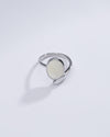 Vintage Opal (Doodhiya) Gemstone Ring in Sterling Silver – #1202B - Myra