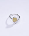 Vintage Yellow Sapphire (Pukhraj) Ring in Sterling Silver – #1202B - Myra