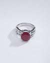 Vintage Ruby (Manik) Ring in 925 Sterling Silver - #1244N4 - Myra