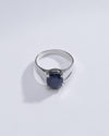 Authentic Blue Sapphire (Neelam) Ring in 925 Silver – #1111N4 - Myra