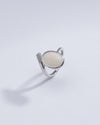 Vintage Opal (Doodhiya) Gemstone Ring in Sterling Silver – #1202B - Myra