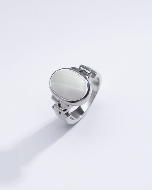 Magical Opal (Doodhiya) Ring in Sterling Silver – #1199B - Myra