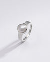 Genuine Pearl (Moti) Gemstone Ring in 925 Silver - #1225 R - Myra