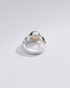 Radiant Pearl (Moti) Ring in 925 Silver - #1220 R - Myra