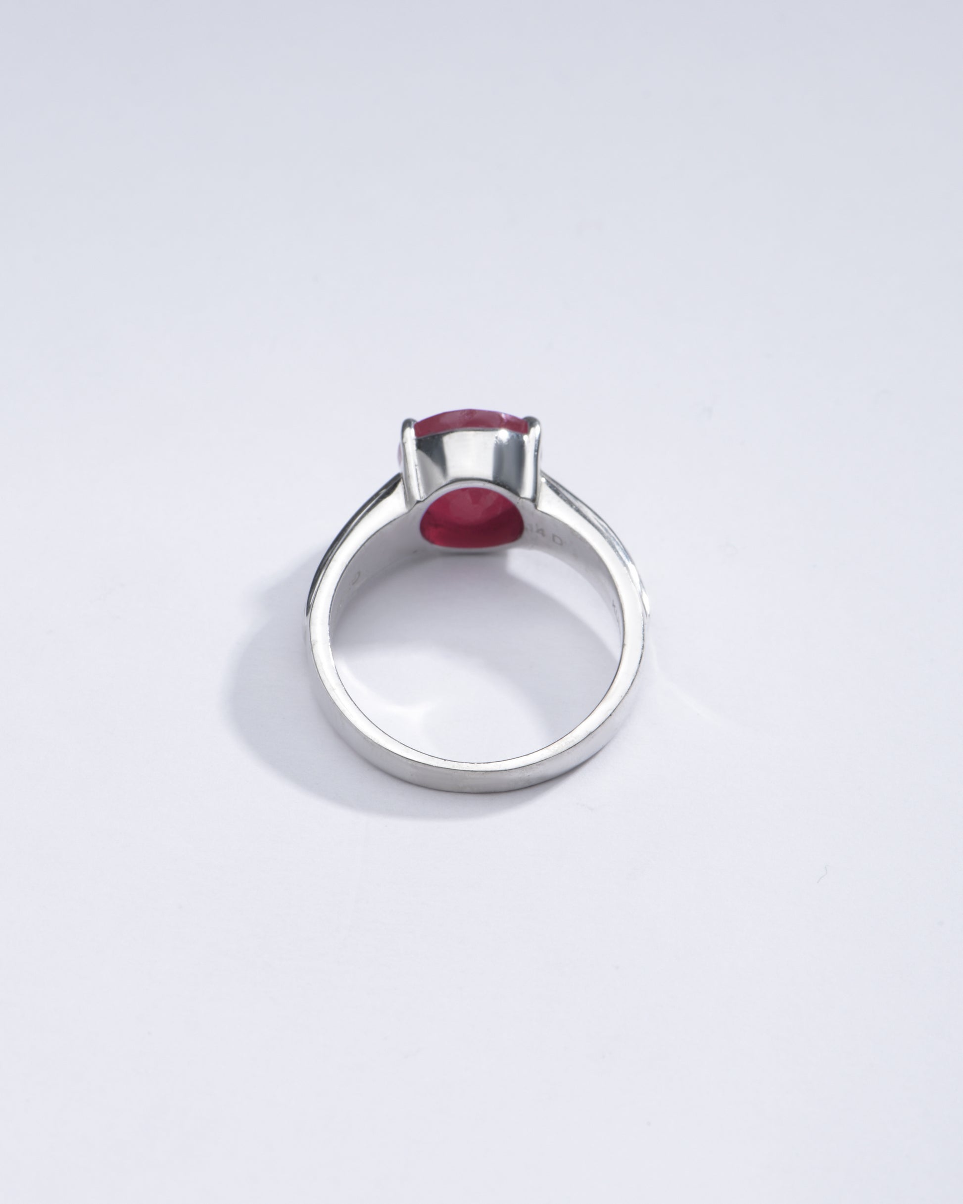 Vintage Ruby (Manik) Ring in 925 Sterling Silver - #1225N4 - Myra