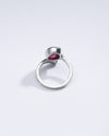 Elegant Ruby (Manik) Ring in 925 Silver #1202B - Myra