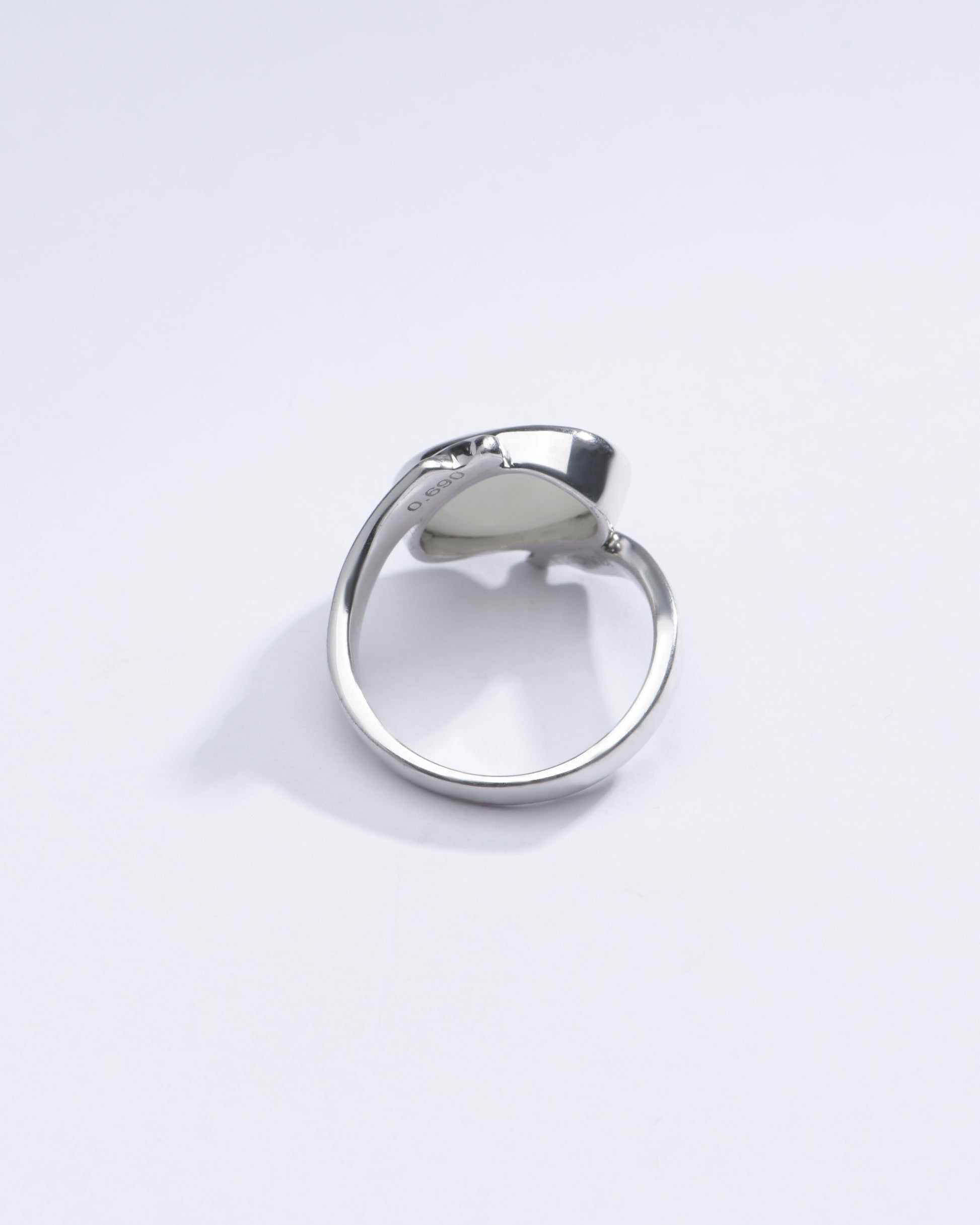 Radiant Opal (Doodhiya) Gemstone Ring in 925 Silver – #1103B F - Myra