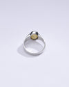 Authentic Yellow Sapphire (Pukhraj) Gemstone Ring in 925 Silver – #1228B - Myra