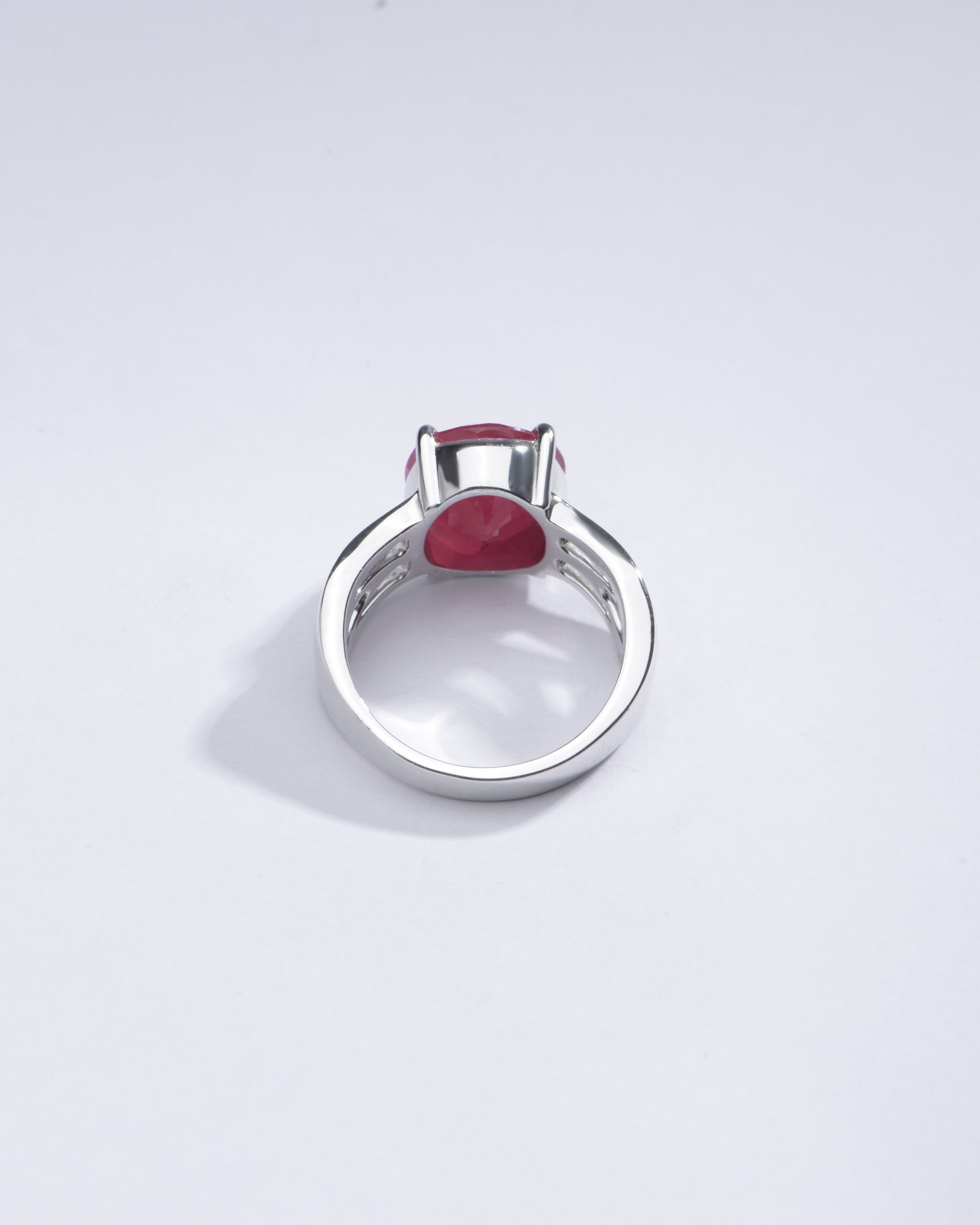 Vintage Ruby (Manik) Ring in 925 Sterling Silver - #1244N4 - Myra