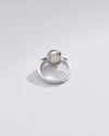 Elegant Pearl (Moti) Ring in 925 Sterling Silver - #1136 U - Myra