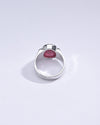 Classic Ruby (Manik) Ring in 925 Silver - #1111B - Myra