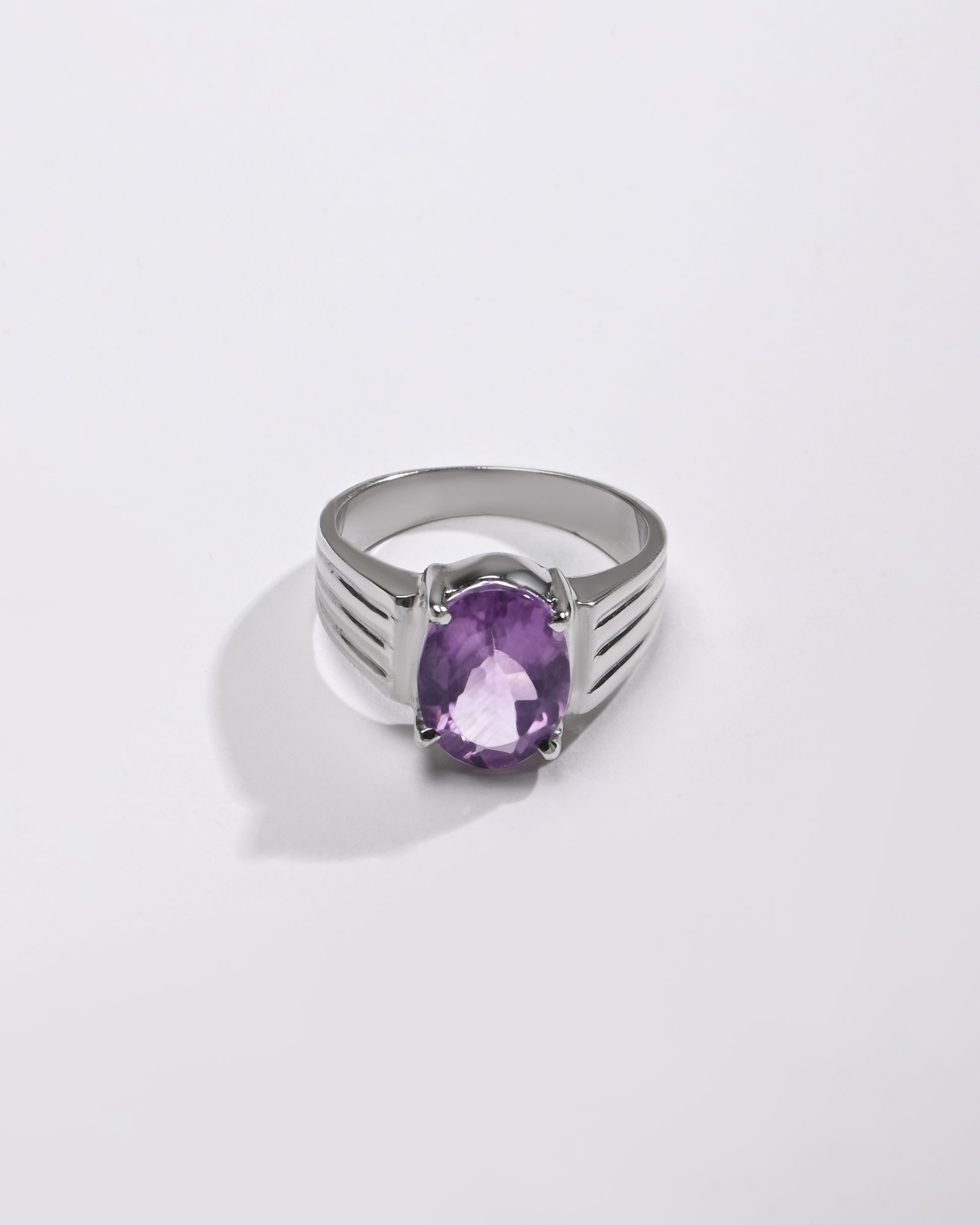 Royal Amethyst (Jamunia) Ring – 925 Silver - #1228N4 - Myra