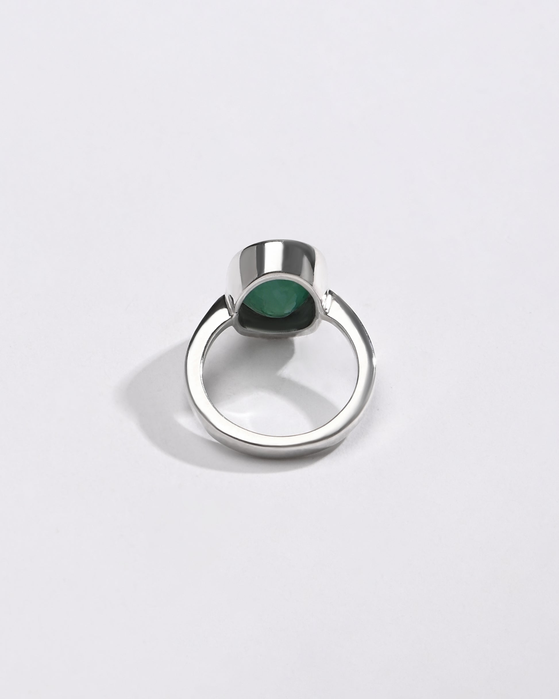 Seraphic Emerald (Panna) Ring – 925 Silver - #1218B - Myra