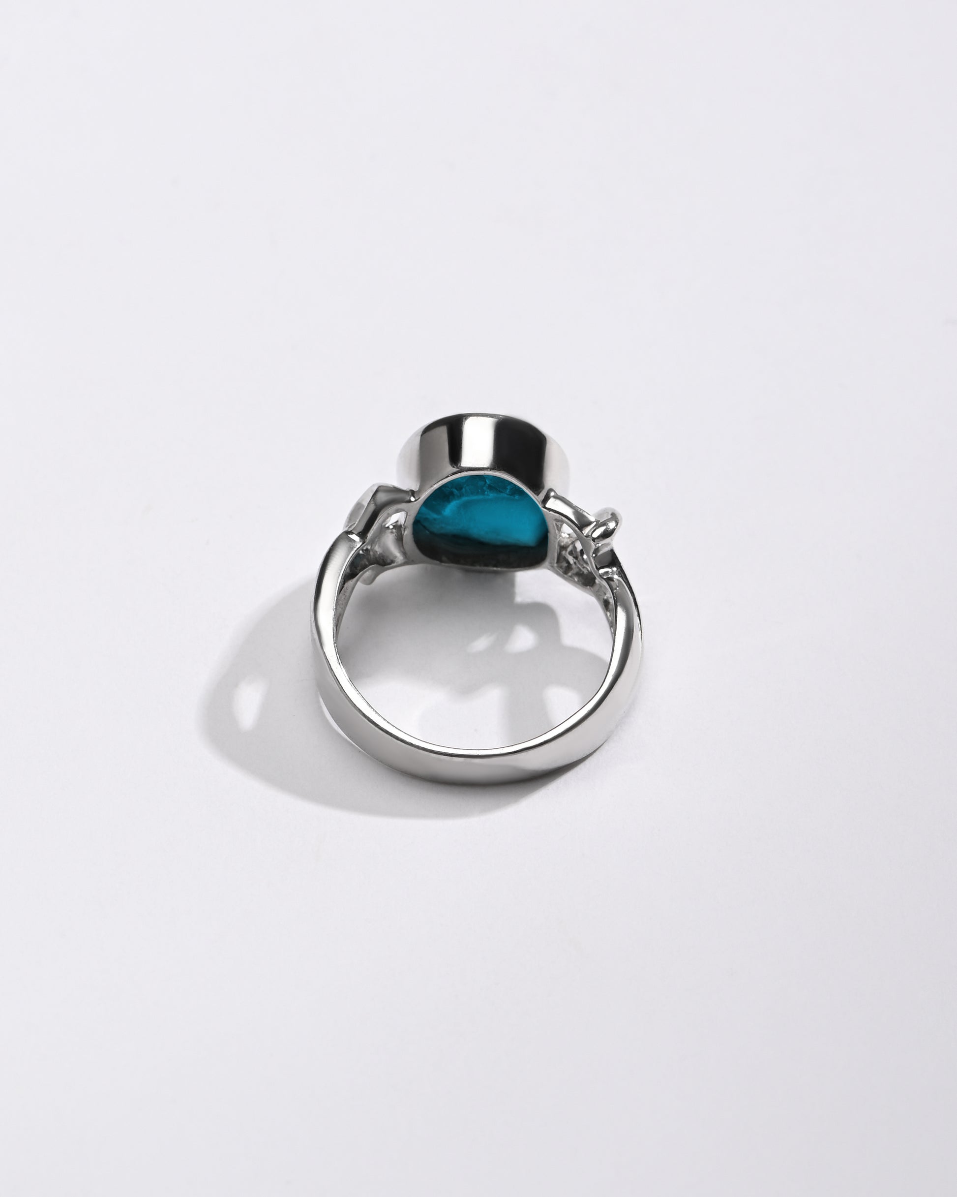 Luxe Turquoise (Firoza) Ring – 925 Silver - #1210 - Myra