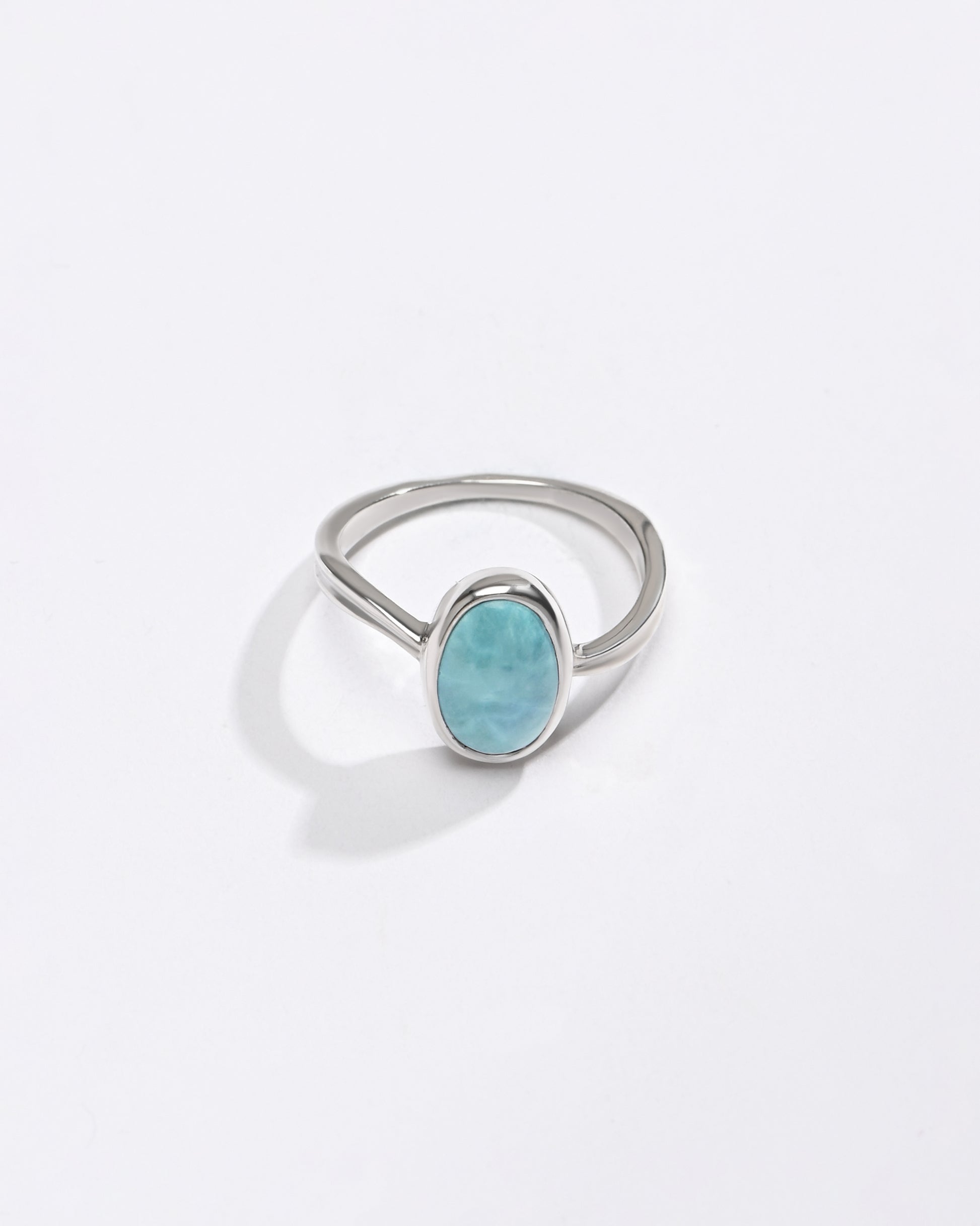 Royal Turquoise (Firoza) Ring – 925 Silver - #1201 - Myra