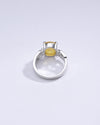 Vintage Yellow Sapphire (Pukhraj) Ring in 925 Sterling Silver – #1285N4 - Myra