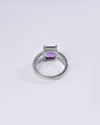 Balanced Amethyst (Jamunia) Ring – 925 Silver - #1150N4 Sq