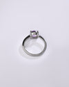 Deep Amethyst (Jamunia) Ring – 925 Silver - #1218N4