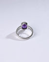 Amethyst (Jamunia) Gemstone Ring – 925 Silver - #1112B
