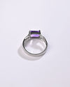 925 Silver Amethyst (Jamunia) Ring - #1106N4 Sq