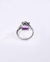 Luxe Amethyst (Jamunia) Ring – 925 Silver - #1192N4 Sq