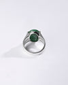 Classic Emerald (Panna) Ring – 925 Silver - #1237N6