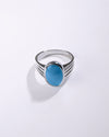 Turquoise (Firoza) Ring – 925 Silver Minimalist - #1228
