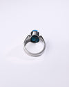 Statement Turquoise (Firoza) Ring – 925 Silver - #1224