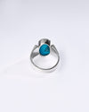 Royal Turquoise (Firoza) Ring – 925 Silver - #1111
