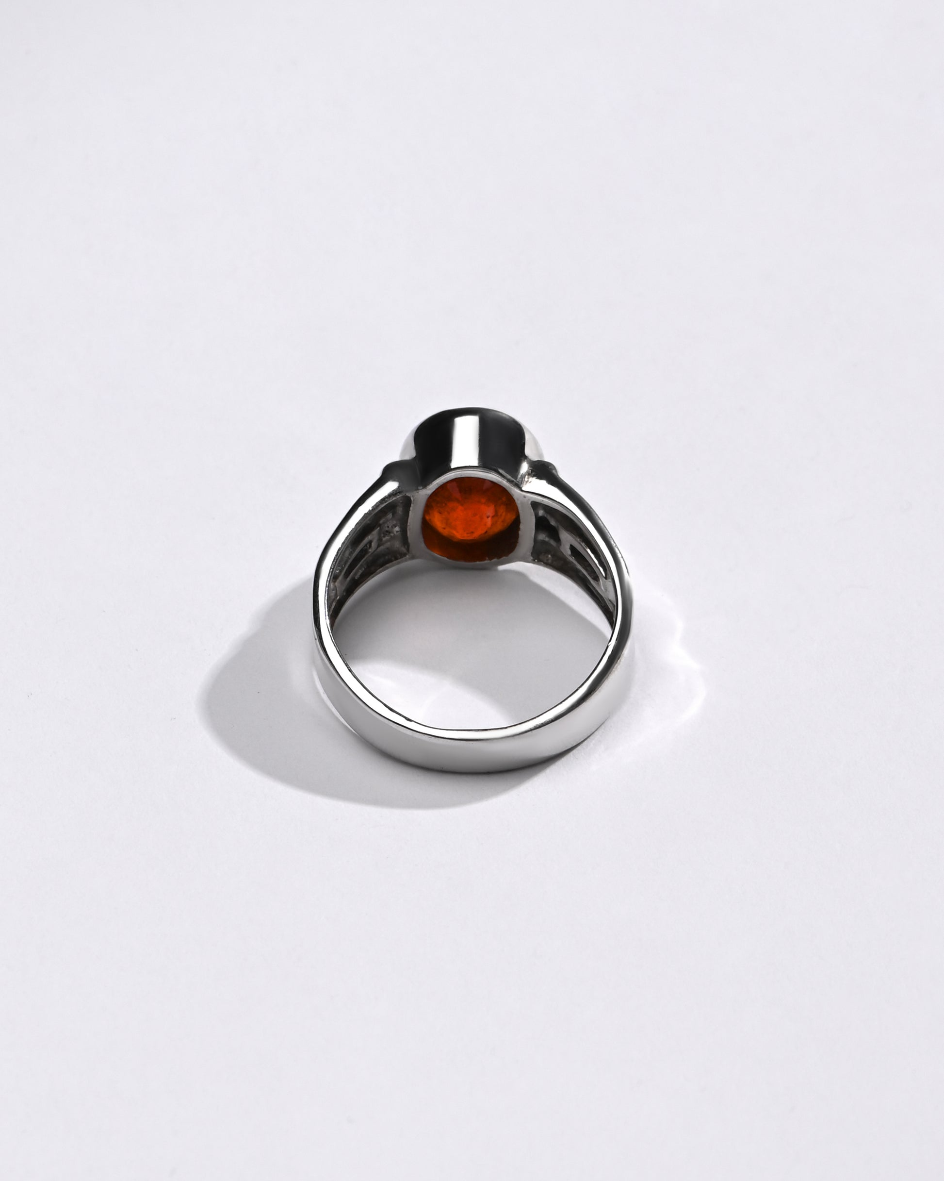 Luxe Garnet (Gomed) Ring – 925 Silver - #1236B - Myra