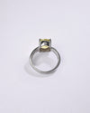 Steady Yellow Sapphire (Pukhraj) Ring – 925 Silver - #1139N4