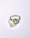 Classic Yellow Sapphire (Pukhraj) Ring – 925 Silver - #1105B