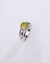 Prestige Yellow Sapphire (Pukhraj) Ring – 925 Silver - #1244N4