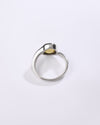Pureflow Yellow Sapphire (Pukhraj) Ring – 925 Silver - #1153B