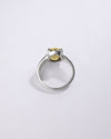 Grand Yellow Sapphire (Pukhraj) Ring – 925 Silver - #1225N4