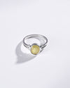 Trustworthy Yellow Sapphire (Pukhraj) Ring – 925 Silver - #1148B