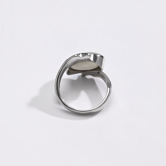 Cat's Eye (Lehsunia) Ring – 925 Silver Crafted - #1103 - Myra