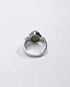 Cat's Eye (Lehsunia) Ring – 925 Silver Minimalist - #1199 - Myra