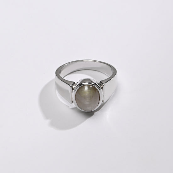 Royal Cat's Eye (Lehsunia) Ring – 925 Silver - #1224 - Myra