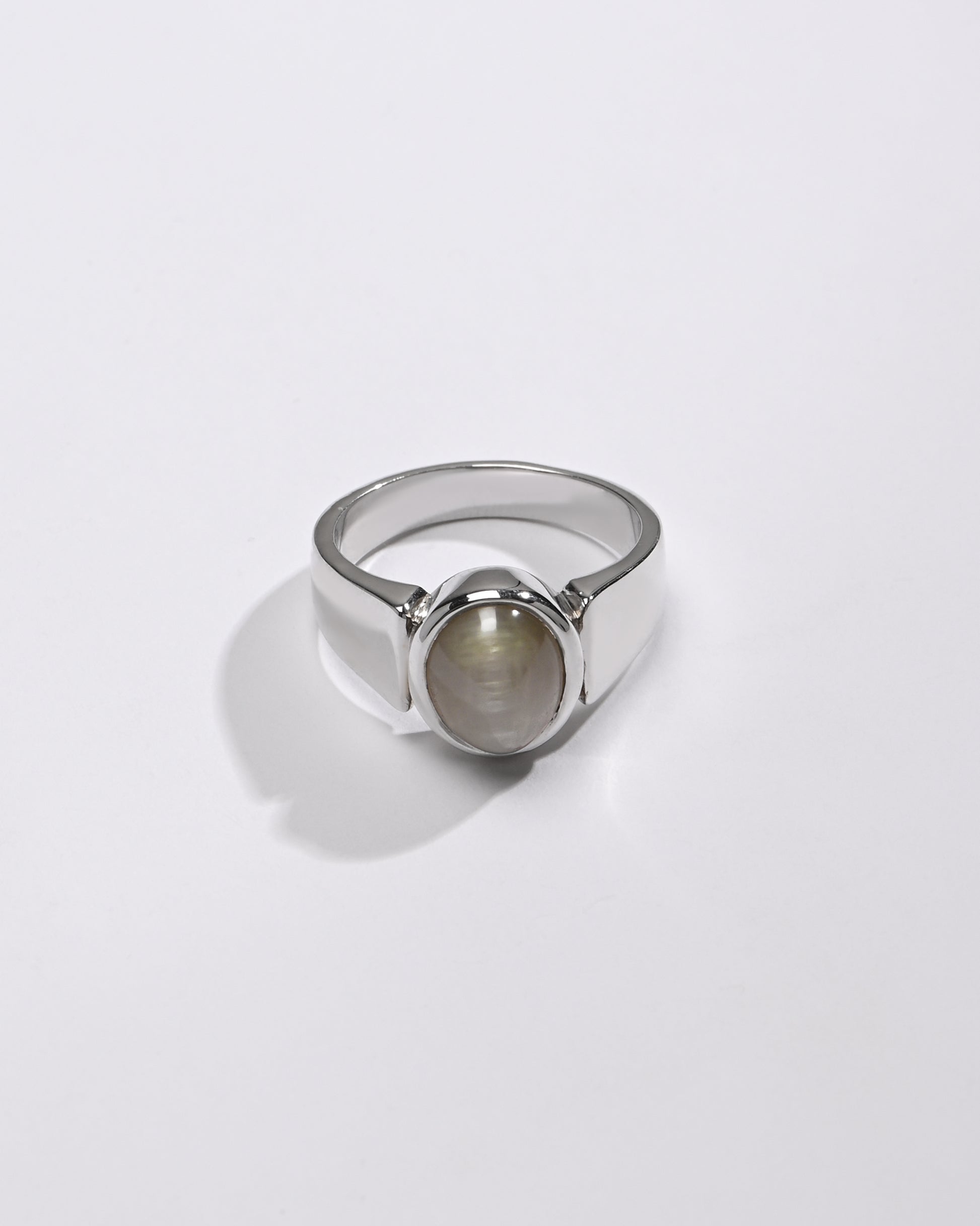 Royal Cat's Eye (Lehsunia) Ring – 925 Silver - #1224 - Myra