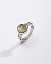 Natural Cat's Eye (Lehsunia) Ring – 925 Silver - #1142 - Myra