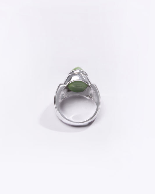 Premium CAT'S EYE (LEHSUNIA) Ring in 925 Silver - #1238B - Myra