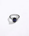 Daily Blue Sapphire (Neelam) Ring – 925 Silver - #1175B - Myra