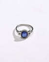 Signature Blue Sapphire (Neelam) Ring – 925 Silver - #1178B - Myra