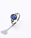 Signature Blue Sapphire (Neelam) Ring – 925 Silver - #1178B - Myra