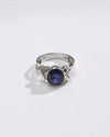 Vedic Fit Blue Sapphire (Neelam) Ring – 925 Silver - #1210B - Myra