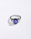 Natural Blue Sapphire (Neelam) Ring – 925 Silver - #1196B - Myra