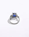 Power Blue Sapphire (Neelam) Ring – 925 Silver - #1196N4 - Myra